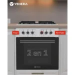 Venezia Four encastrable électrique inox – Friteuse à cuisson rapide turbo ventilée