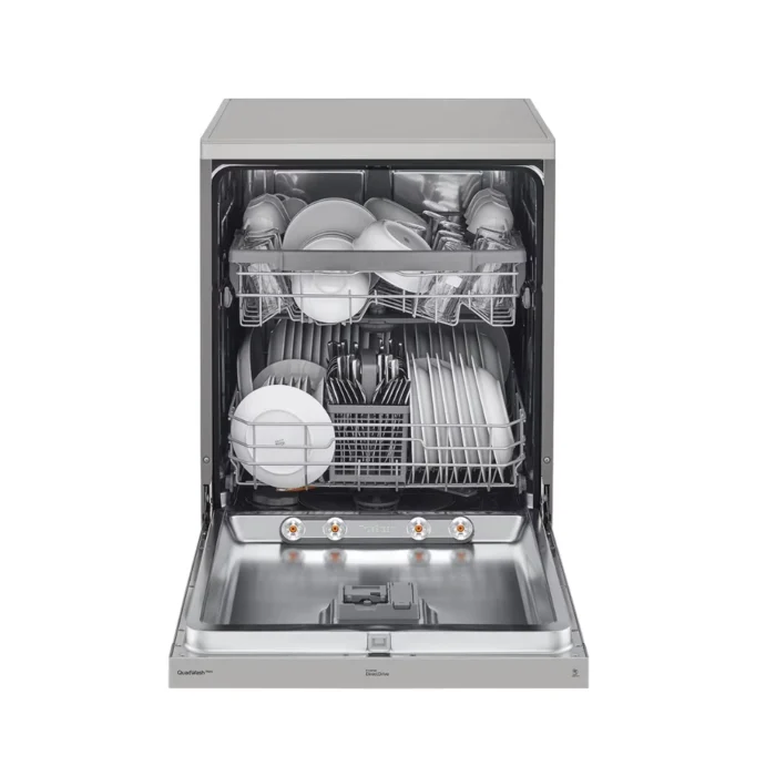 Lave vaisselle LG 14 couverts quadwash™ steam | easyrack™ | smartthinq™ silver