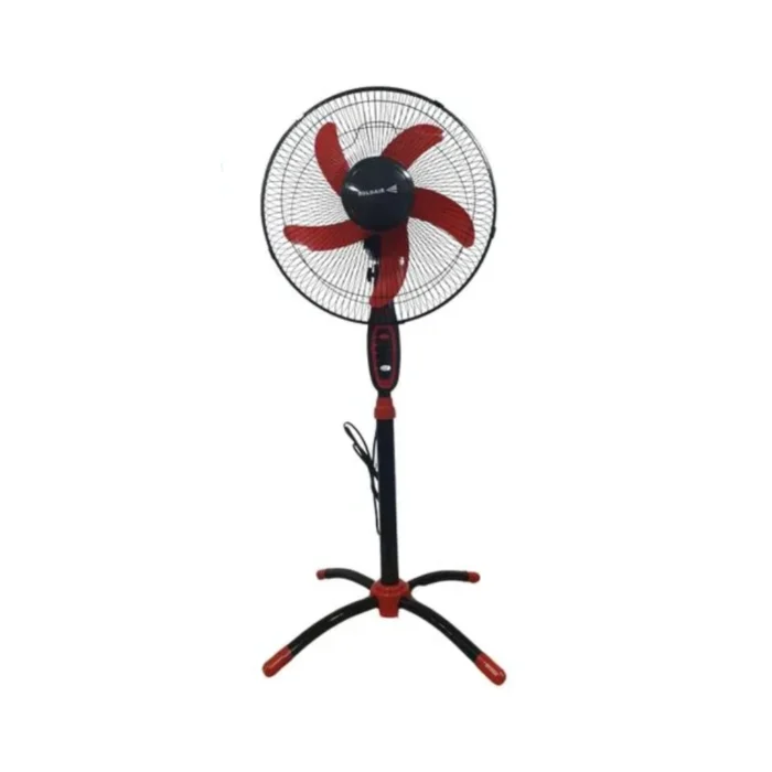 Coldair Ventilateur posable sur pied – 3 vitesses – 40W – RougeNoir
