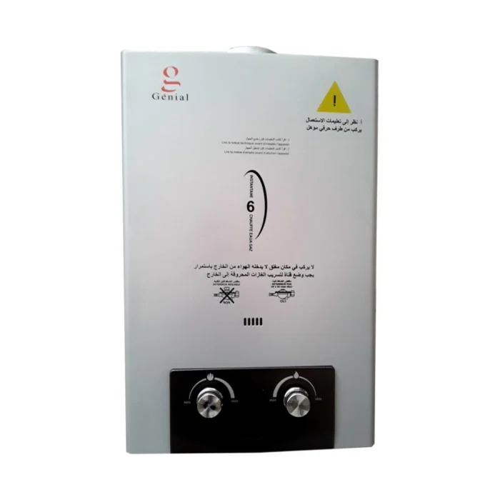 Chauffe-eau à gaz Génial 6L