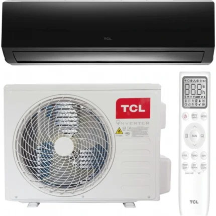 Climatiseur TCL 9000 INVERTER NOIR WIFI