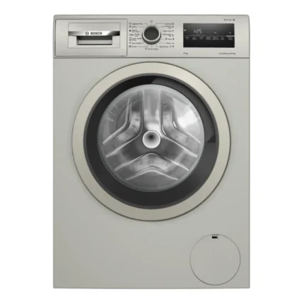 BOSCH LAVE LINGE BOSCH 8KG WAN2420XME 1200 trs/min, Argent inox.