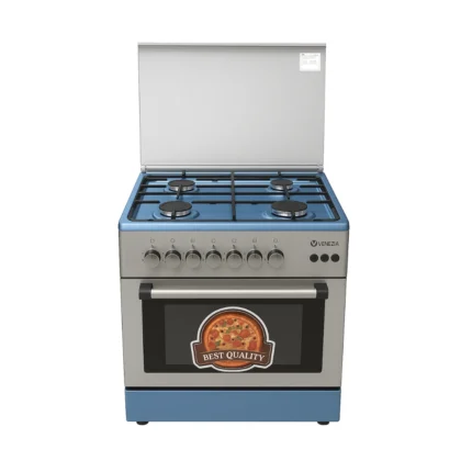 Cuisinière à gaz 4 feux venizia inox CI