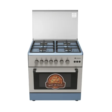 Cuisinière à gaz 4 feux venizia inox EN