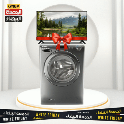Pack White Friday - Smart TV 32″ + Machine à Laver Smart Candy 8kg