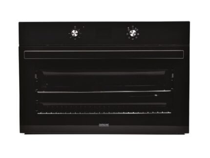 KRÖHLER Four encastrable 90cm Noir 7 Fonctions +Afficheur