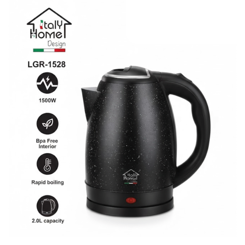 Bouilloire Italy Home 2L Noir