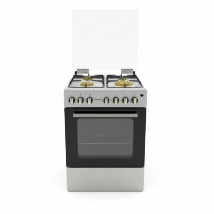 Cuisinière à gaz 4 feux Itimat 60cm Toute Option avec Email Cuivre