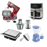 Pack Chaaban : Robot de cuisine 5L + Air fryer 6L+ Hachoir + Blender + Panini + Coffee grinder+ Batteur