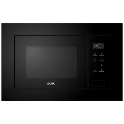DAIKO Micro-ondes Gril encastrable – 25L Écran d'affichage LED