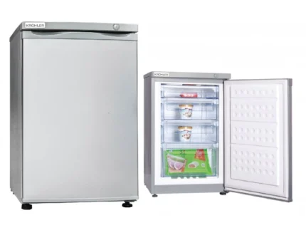 KRÖHLER Congélateur Statique vertical blanc 82L