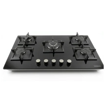 Plaque de cuisson KRÖHLER 90cm 5 Feux Noir