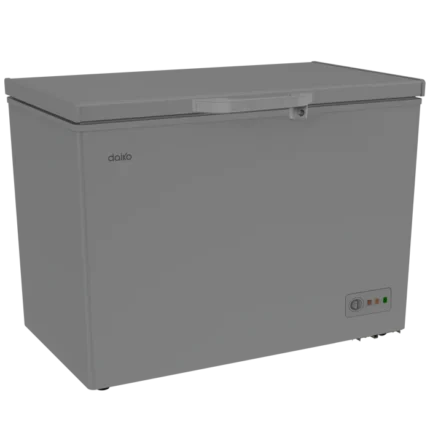 Daiko Congélateur Dark silver mode combiné réfrigérateur 380