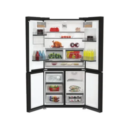 Whirlpool Réfrigérateur double 4 portes noir - WQU391663WBNA
