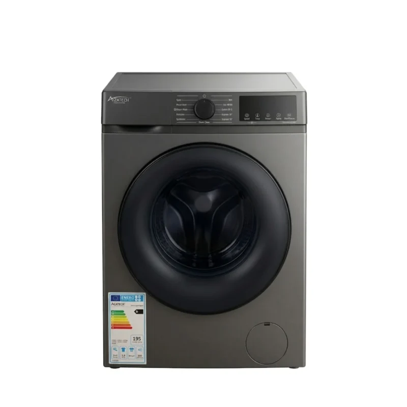 Machine à Laver AZATECH 8KG INVERTER INOX