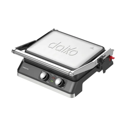 DAIKO Grill Panini 2 en 1 Inox 2200W