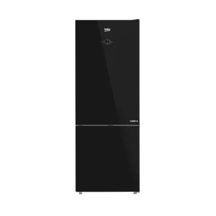 Réfrigérateur Beko 490L black glass Inverter No frost with Display A++