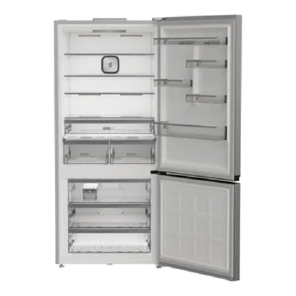 Whirlpool réfrigérateur WBMF836573XNA — Combiné Inox 570L, Dual NoFrost, Classe A++