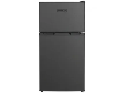 KRÖHLER Mini Réfrigérateur statique 86 L A+ avec Congélateur 26 L – KRG-86-S-G-G