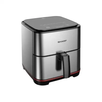SHARP Friteuse sans Huile - 7 Litres - 8 programmes - Écran tactile LED - 1650W - Japan