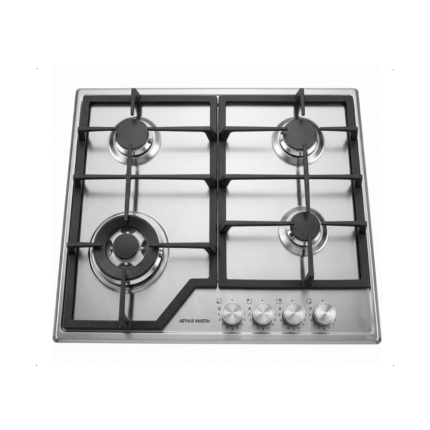 Arthur Martin Plaque de cuisson 4F 60CM EN FONTE INOX AGS64362X