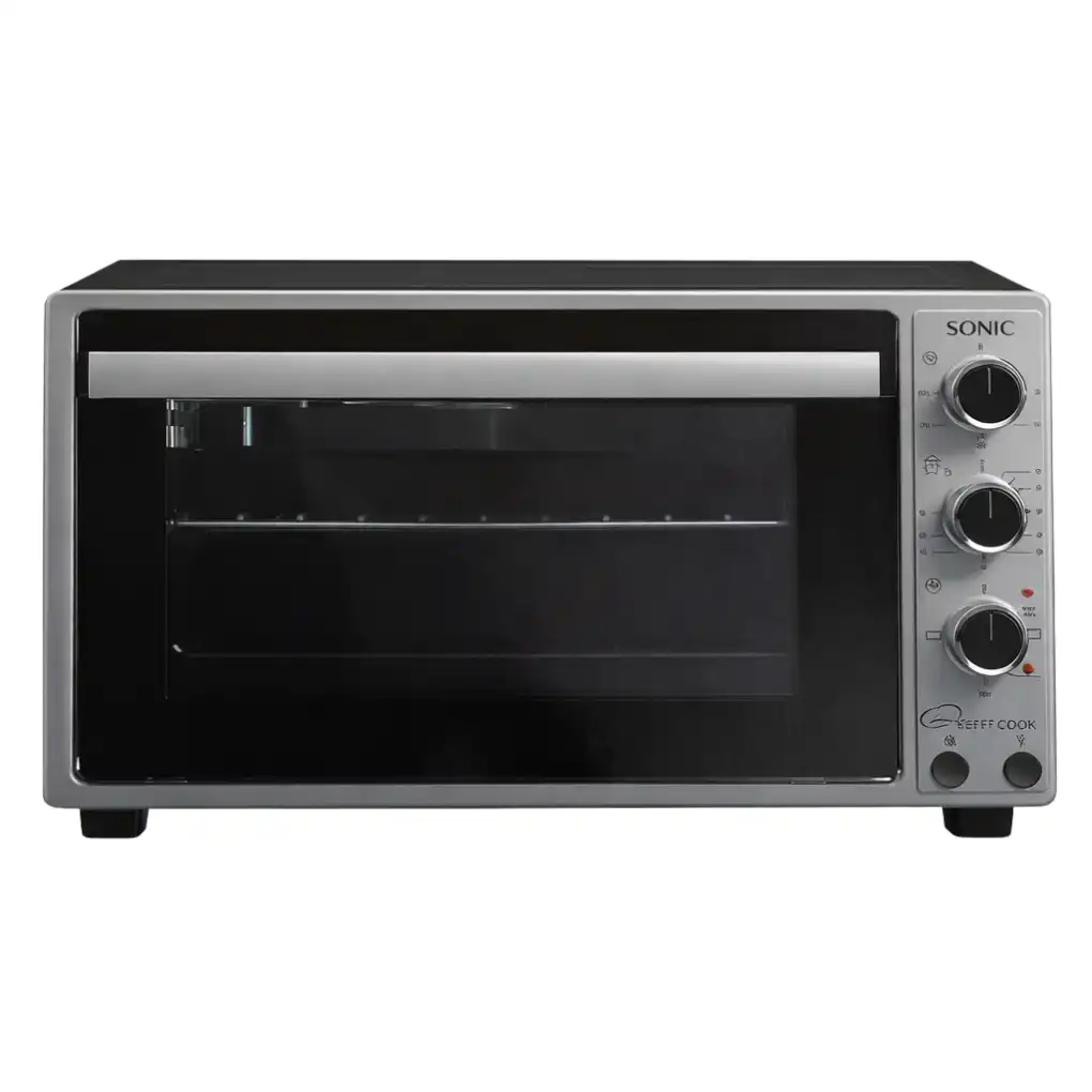 Four Électrique SONIC – 45L 6 Fonctions, Chaleur Tournante & Double Vitrage Four Électrique SONIC – 45L 6 Fonctions, Chaleur Tournante & Double Vitrage