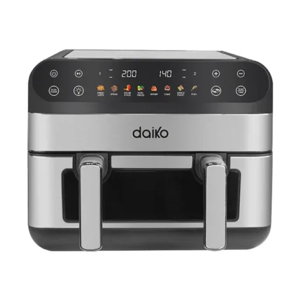 Friteuse à air double bac digitale multifonctions avec panier 12L Daiko