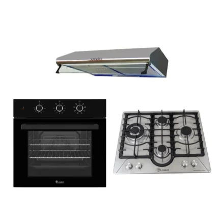Pack : Four Encastrable Électrique + Plaque de cuisson+ Hotte Aspirante